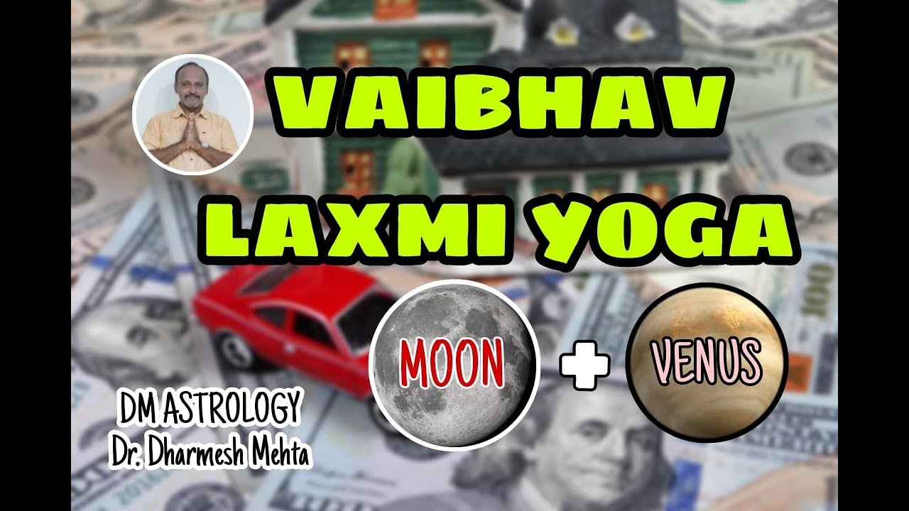Venus+Moon Vaibhav Yoga| Wealthy & Luxury Lifestyle| Dr. Dharmesh Mehta