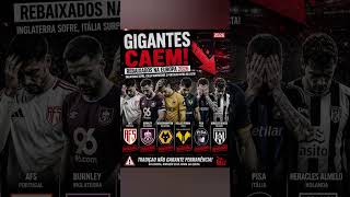 Times rebaixados em 2026💔#copadomundo2026 #youtubeindia #wolverhampton #rebaixamento #shorts #fypage