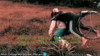 Kowe tak sayang-sayang viral tiktok story wa