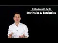 Camera Intrinsics and Extrinsics - 5 Minutes with Cyrill