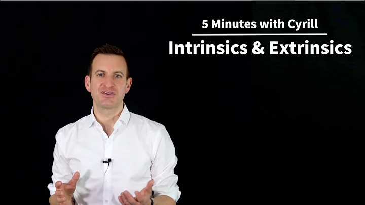 Camera Intrinsics and Extrinsics - 5 Minutes with Cyrill