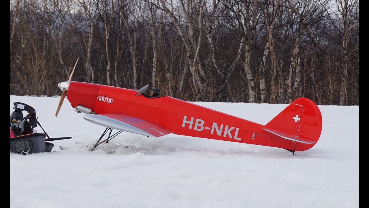 Николаевка, Камчатка. SPACEWALKER 1580мм with SAITO FG-14c gasoline. 12 апреля 2020г.