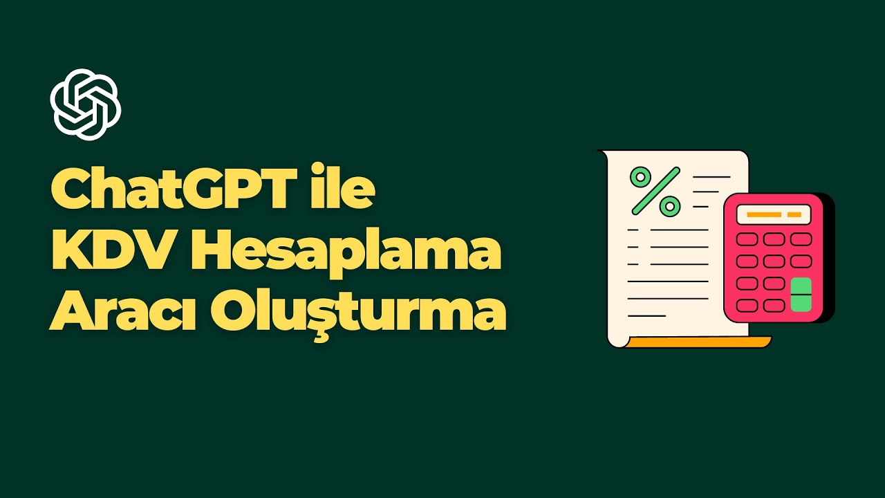 ChatGPT ile KDV Hesaplama Aracı Oluşturma ve WordPress'e Entegre Etme