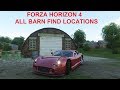 Forza Horizon 4 All Barn Find Locations & Cutscenes