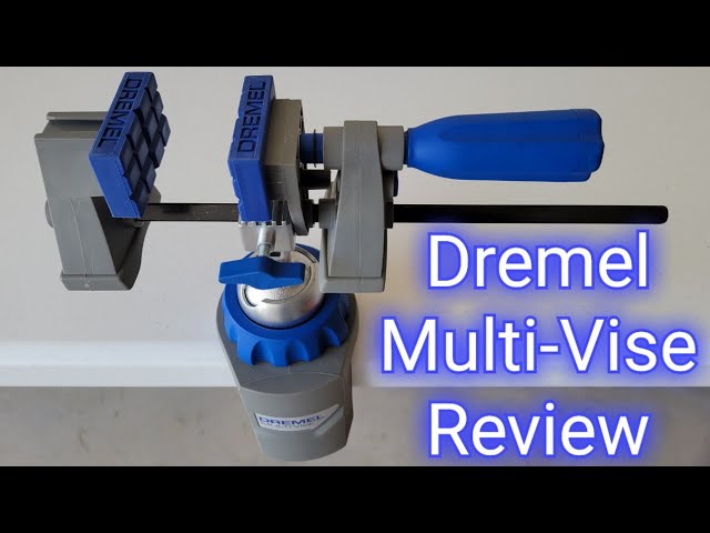 360° en toute simplicité avec l'étau universel Dremel Multi-Vise (2500) 