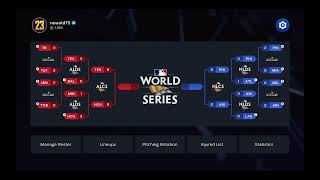 MLB The Show 23 Playoff Brackets 2023