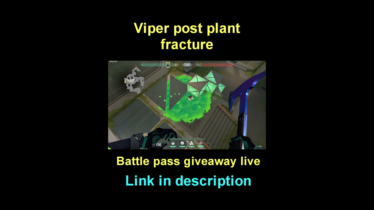 Viper fracture post plant lineup 🔥 