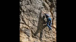 New Beginnings E3 6a. My First, First Ascent