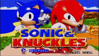 [Sonic Mega Collections] Sonic & Knuckles - Full Playthrough (Sonic) (100%)