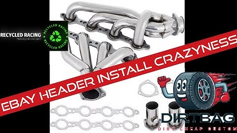 Ebay LS Swap headers for the s10.  Epic failure.  or not.  #s10 #lsswap #headers