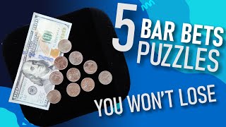 5 Bar Bets That You Can't Lose  Magic Challenges, Puzzles & Brain Teasers #barbets