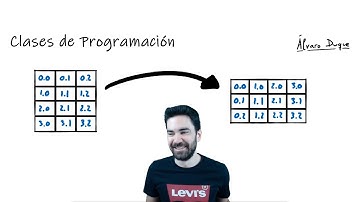 Programación (PRG y FPRG) - ETSIT-UPM - Obtención de la matriz traspuesta en Java