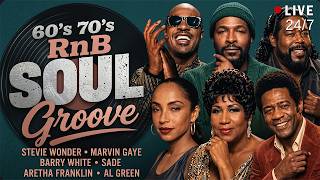 Stevie Wonder, Marvin Gaye, Barry White, Sade, Aretha Franklin, Al Green - 60's 70's RnB Soul Groove