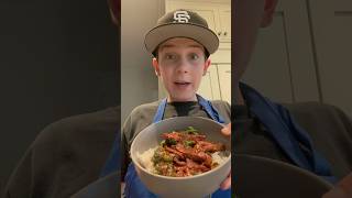 Beef and Broccoli shorts short chef food viral trending cooking recipe beef