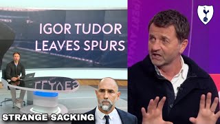 Tim Sherwood Is Stunned By The Sacking Of Coach Igor Tudor And What Is Happening At Tottenham