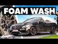 Cleaning a dirty mercedes c63 s amg  auto detailing