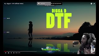 Digga D - DTF (Official Video) REACTION VIDEO !!!!