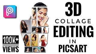 3D collage editing in picsart | Ne style Collage editing in PicsArt 2020