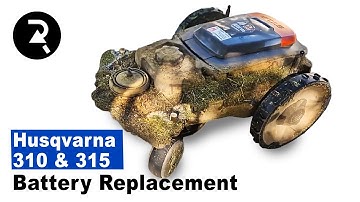How To Replace The Battery: Husqvarna Automower 310, 315 & 315X