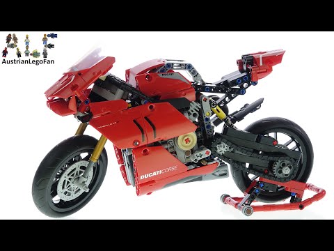 LEGO Technic 42107 Ducati Panigale V4 R - Lego Speed Build Review