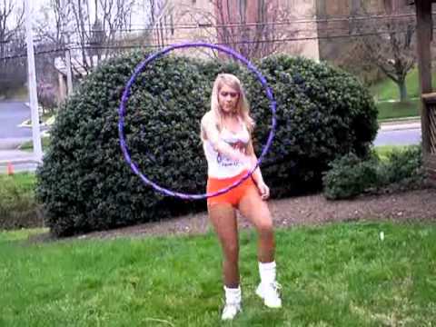 Hoop erotic girl hula Tiny 75lb