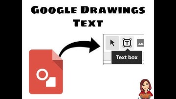 Insert TEXT, change color, font, and size in Google Drawings