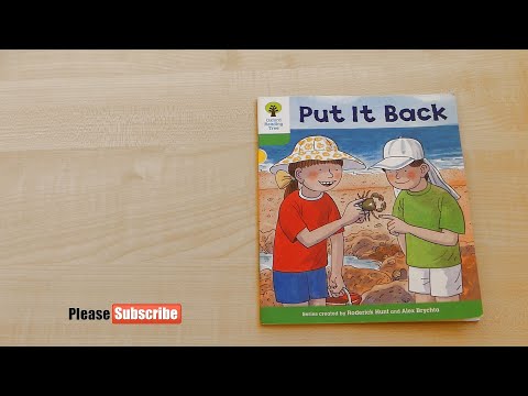 Put It Back Oxford Reading Tree | Book for kids