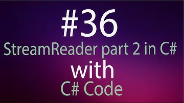 StreamReader Part 2, Hexadecimal number in C#  | C# GAMER |