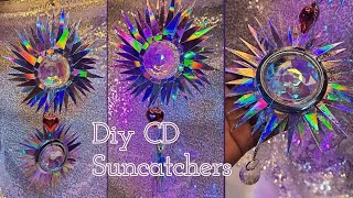 DIY CD SUNCATCHER 💿 / HOW MAKE OLD CD SUNCATCHER / DIY SUNCATCHER