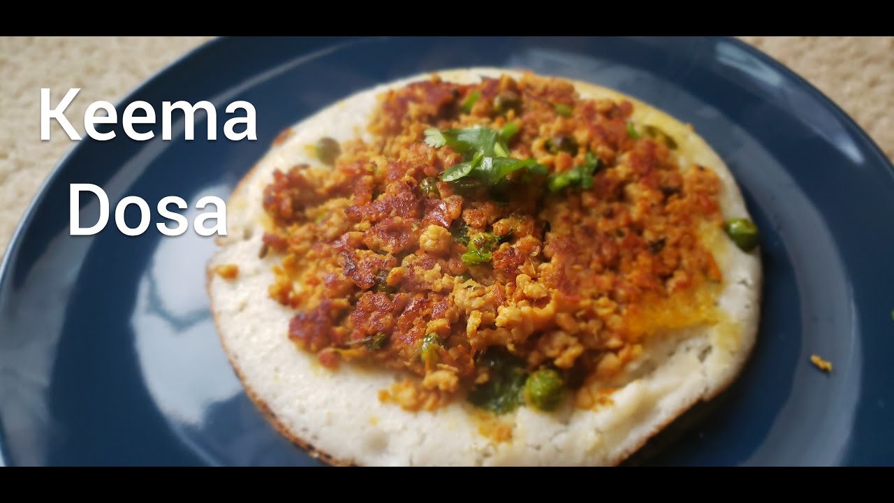 Chicken keema dosa
