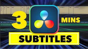 AUTO SUBTITLES FAST in DaVinci RESOLVE 20
