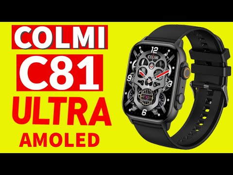 COLMI C81 ULTRA AMOLED Smartwatch AOD, IP68 Ultra Series 8 pk C85