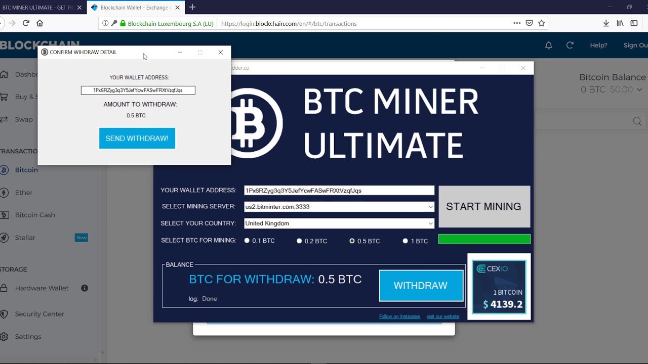 Btc Miner Ultimate Real Or Fake Youtube Btc Miner Ultimate Real Or Fake Youtube