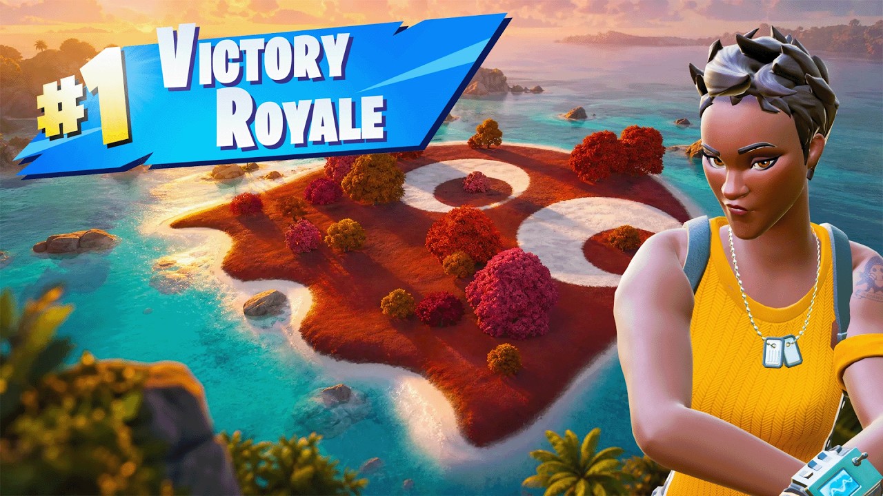 Fortnite, But I Can ONLY Loot Pacman ISLAND!