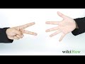 How to play rock paper scissors