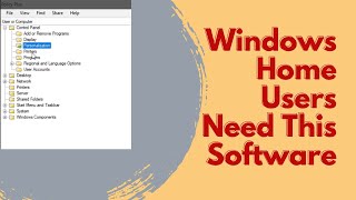 Windows Home Users Need This Software