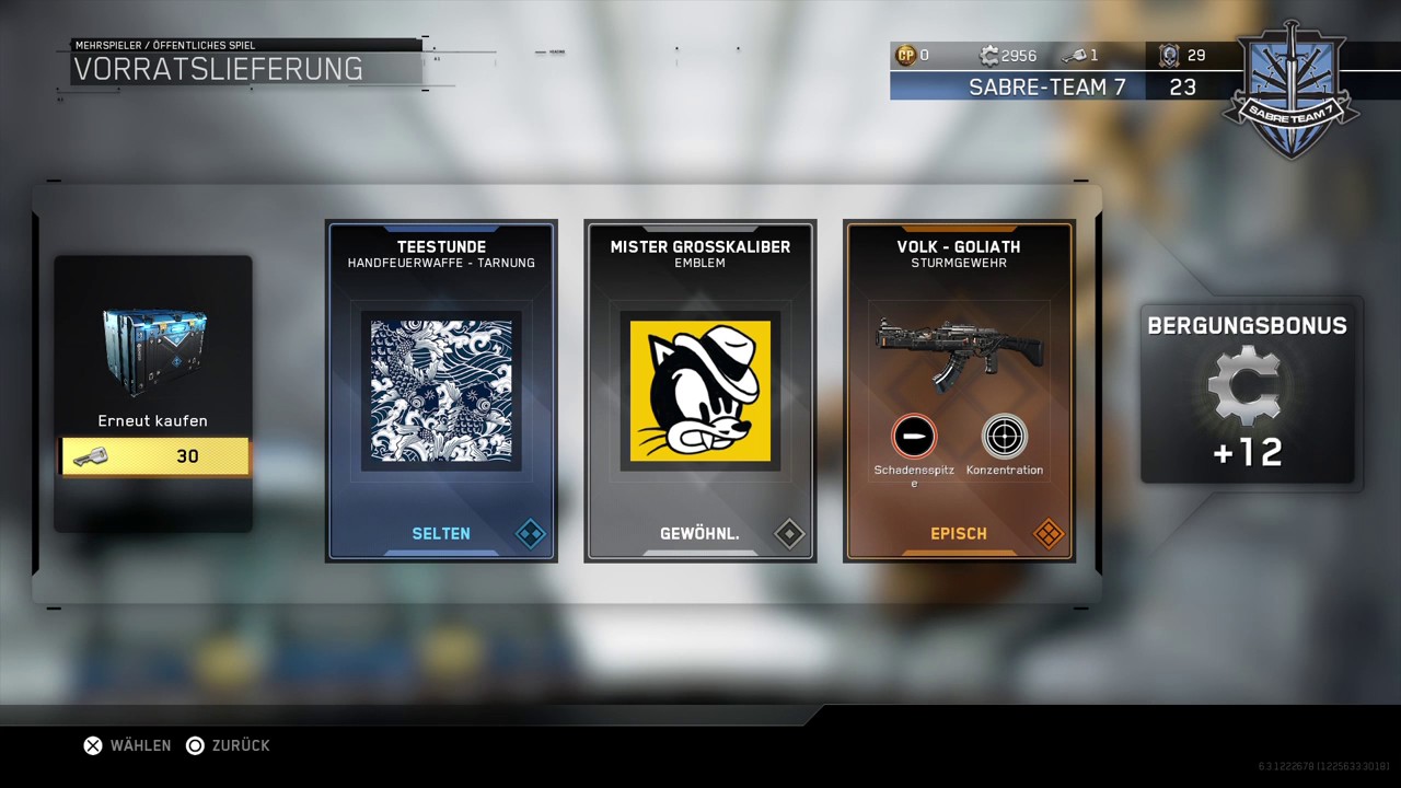 Call of Duty®: Infinite Warfare - VOLK GOLIATH - 1 pack opening kk