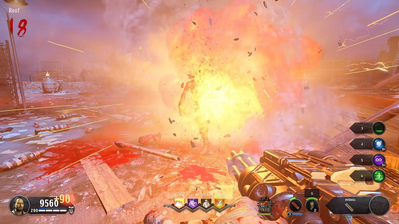 The death machine in Black Ops 4 zombies was insane