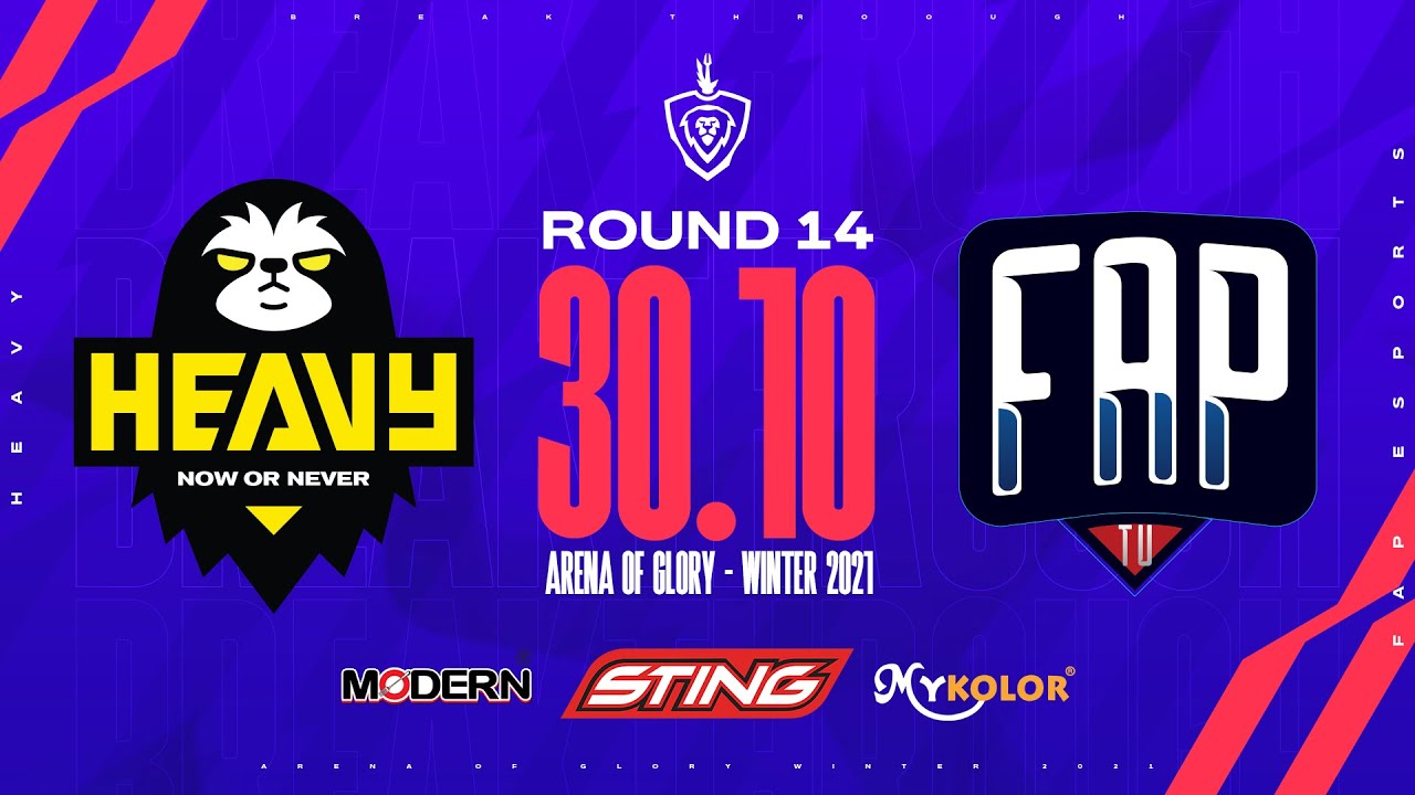 HEAVY vs FAP ESPORTS | HEV vs FAP - Vòng 14 ĐTDV mùa Đông 2021