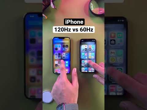   IPhone 120Hz Vs 60Hz Shorts IGeeksBlog