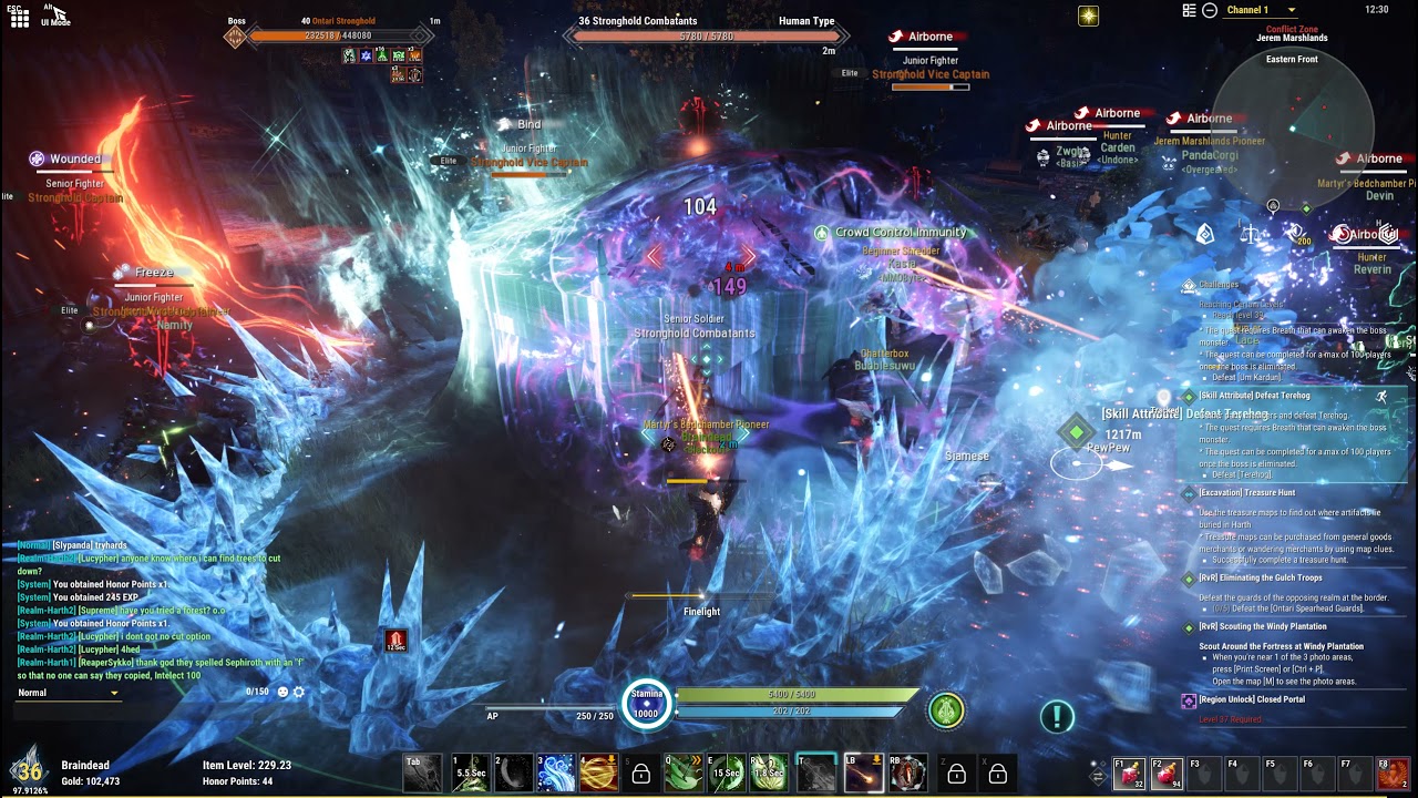 ELYON - CBT1  Jerem Marshlands Mystic PvP