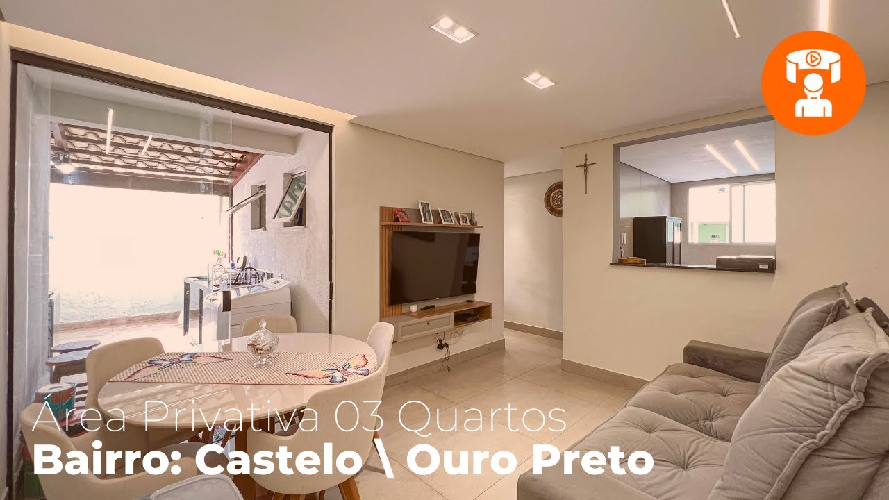 VENDA: ÁREA PRIVATIVA - CASTELO/ OURO PRETO - BH/ MG (CÓDIGO: 555312)