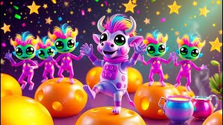 Rocket Cow Flies To The Moon Moo Moo Space Rhyme For Kids Fun Outer Space Adventure Song