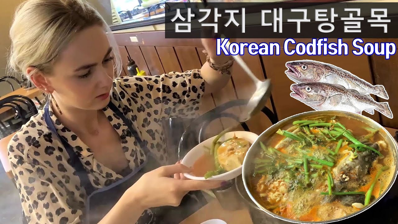 Cod Fish Soup - When Food Becomes Art 💖 [Eng Subs]