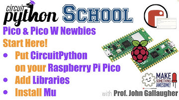 Set up a Raspberry Pi Pico W or Pico to use CircuitPython
