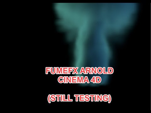 FUMEFX CINEMA4D -ARNOLD VOLUME