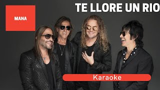 Miniatura del video "Mana Te Llore Un Rio Karaoke"