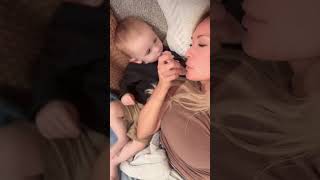 This kid has my heart 💕#grandma #grandson