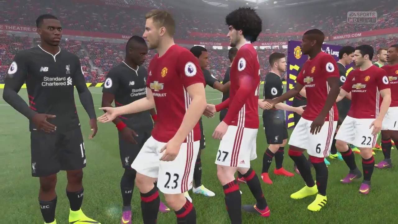 FIFA 17 | Manchester United Vs Liverpool  FULL GAMEPLAY (PS4/Xbox One)