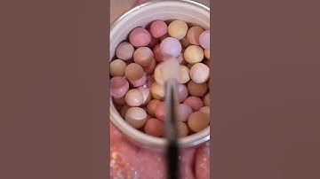 ASMR Blue Glam Makeup Teaser #shorts #asmr